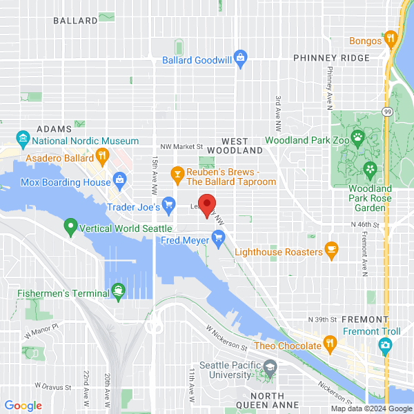 map of the area